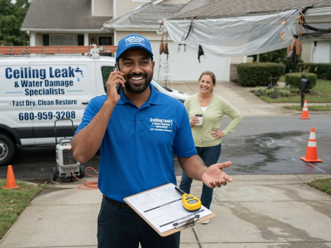Ceiling Leak Cleanup Langley, SC FAQs